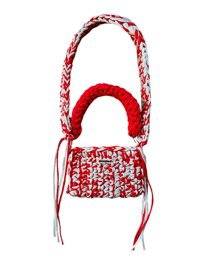 DAZZLED The Bowie tas rood & blauw